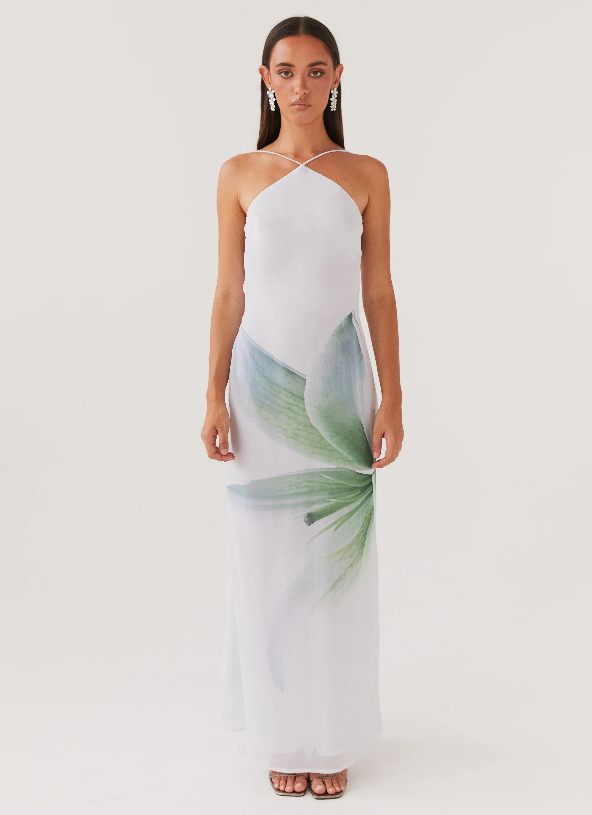 Blossom Hearts Maxi Dress - Dahlia Ash - Image 7